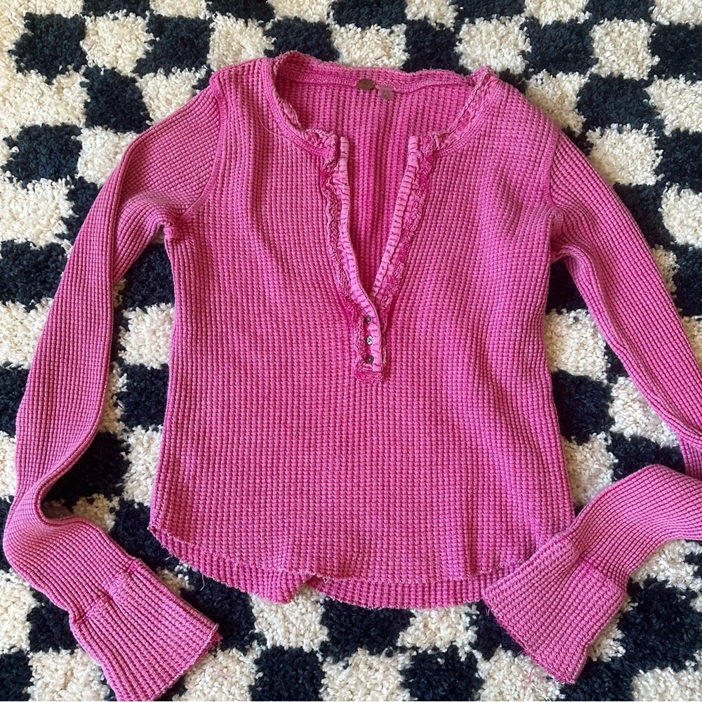 Free People Colt Top in Pink Phenom